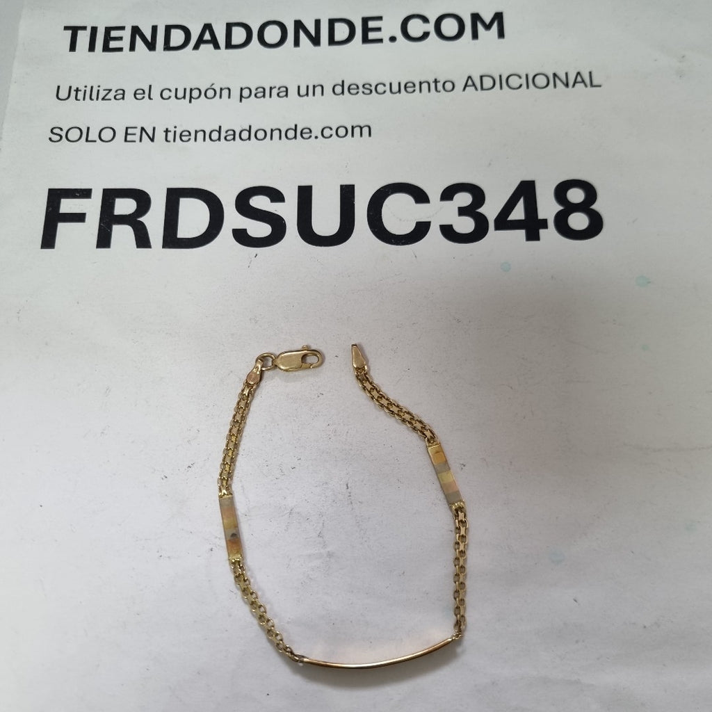 ESCLAVA ORO 14 K 5.2 GRMS (SEMINUEVO)