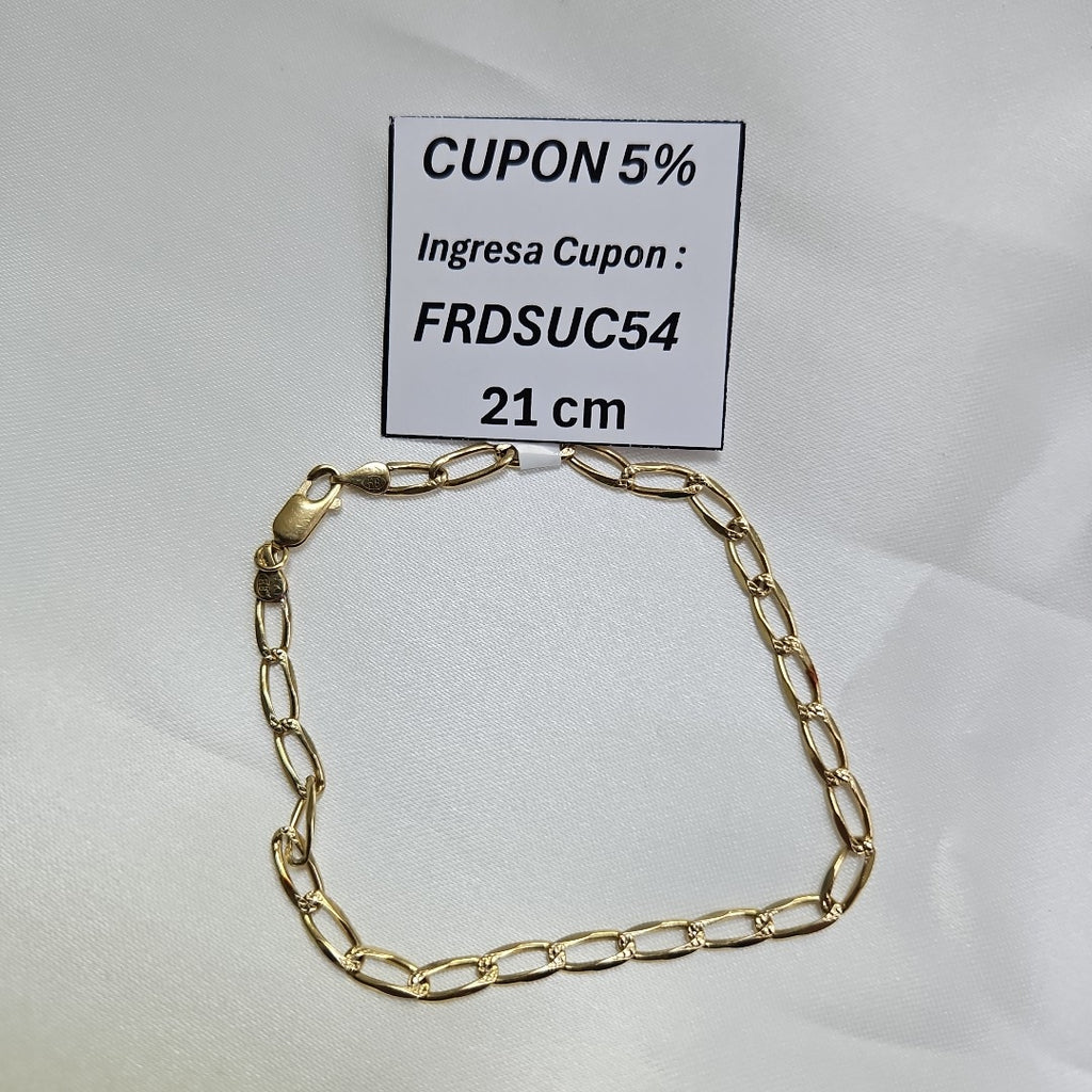 PULSERA ORO 14 K 5,80 GRMS (SEMINUEVO)