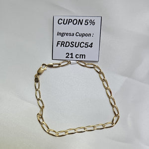 PULSERA ORO 14 K 5,80 GRMS (SEMINUEVO)