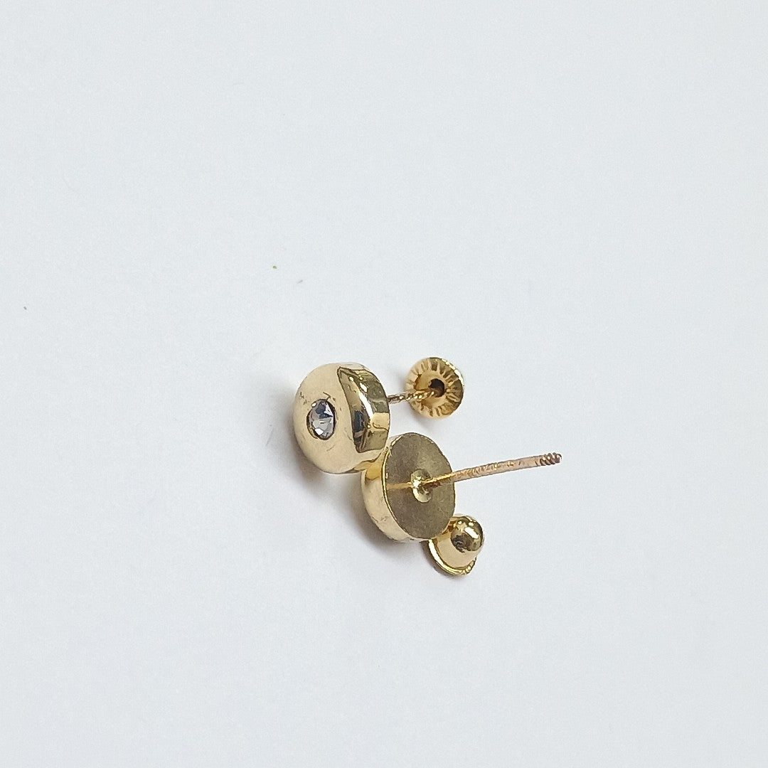 BROQUELES BROQUEL C CIRCONIA 14K 0.27 GR (NUEVO)