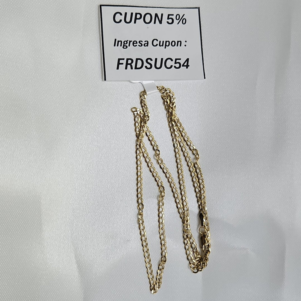 CADENA ORO 14 K 4,10 GRMS (SEMINUEVO)