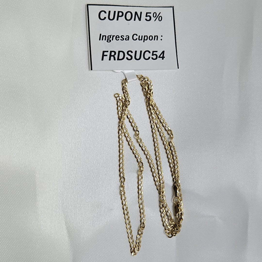 CADENA ORO 14 K 4,10 GRMS (SEMINUEVO)