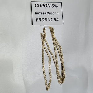 CADENA ORO 14 K 4,10 GRMS (SEMINUEVO)