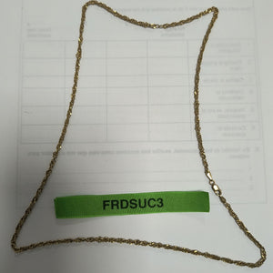 CADENA ORO 10 K 3,00 GRMS (SEMINUEVO)