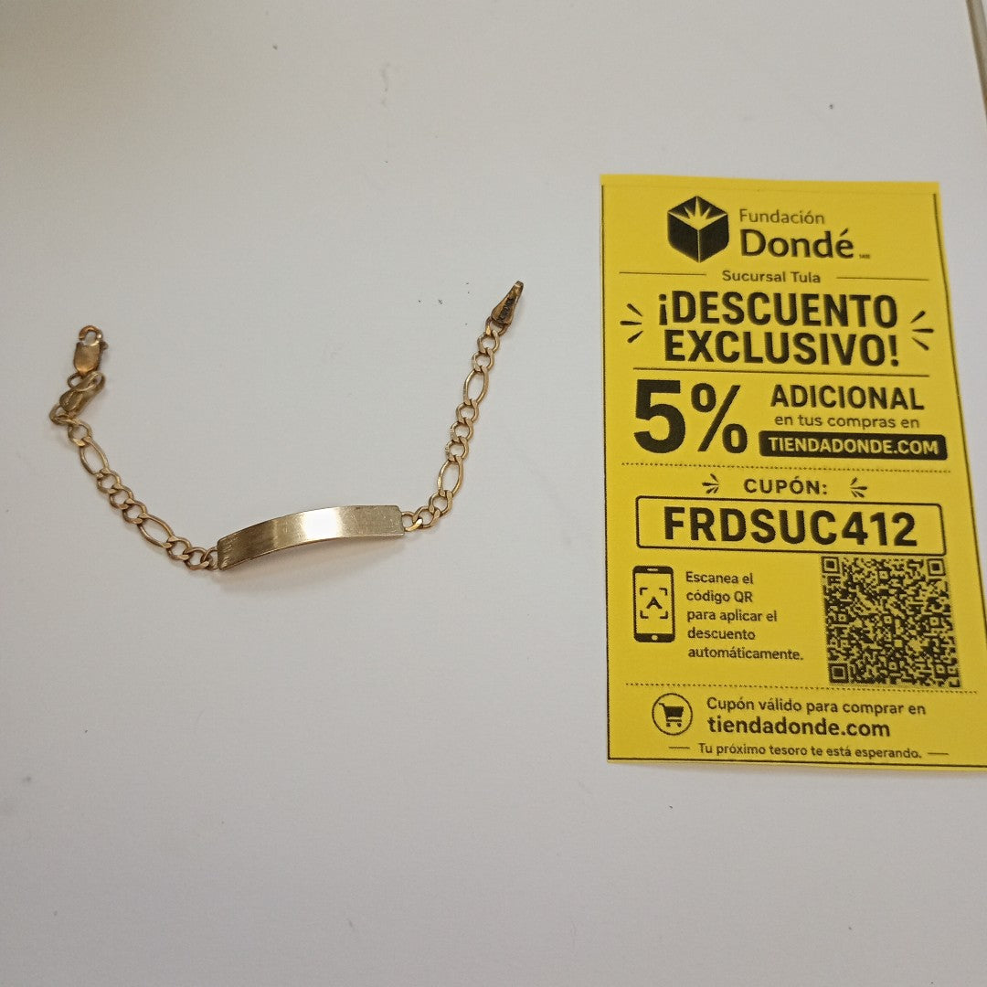 ESCLAVA ORO 10 K 2 GRMS (SEMINUEVO)