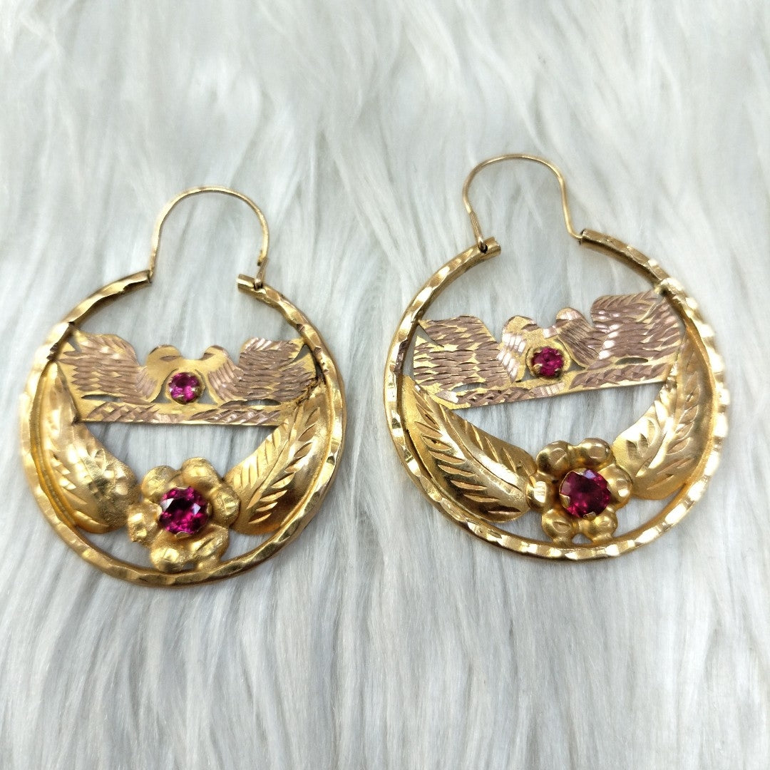 ARETES PAR ORO 10 K 6.7 GRMS (SEMINUEVO)
