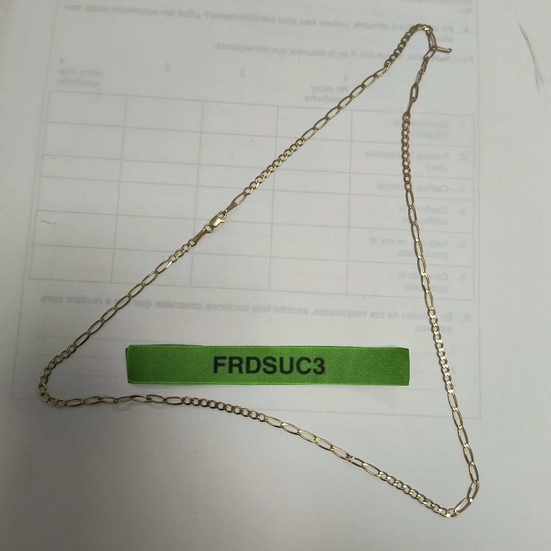 CADENA ORO 14 K 3,80 GRMS (SEMINUEVO)