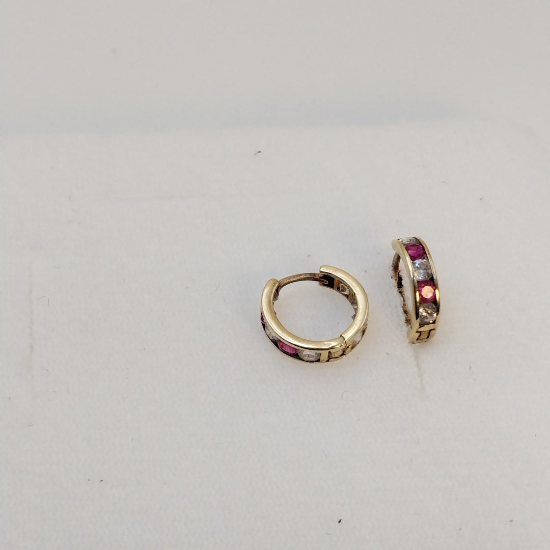 ARETES PAR ORO 10 K 1.2 GRMS (SEMINUEVO)