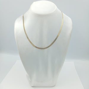 GARGANTILLA ORO, RODIADO 14 K 6.1 GRMS (SEMINUEVO)