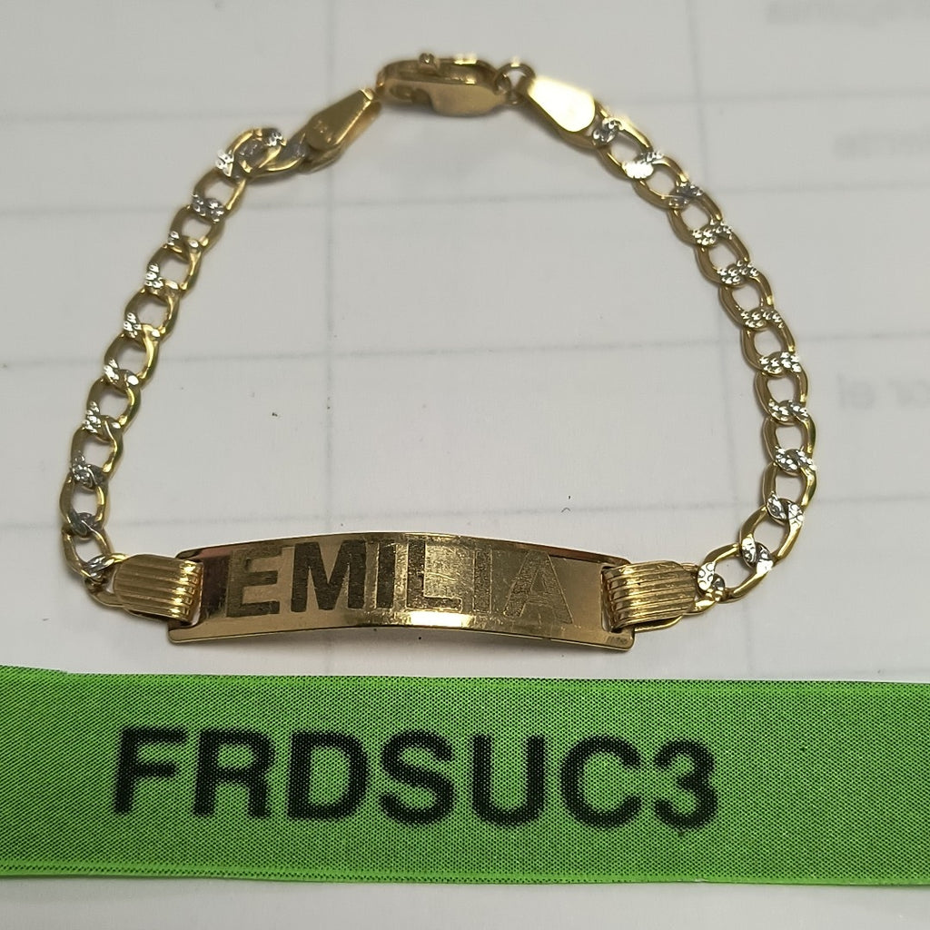 ESCLAVA ORO 14 K 3.1 GRMS (SEMINUEVO)