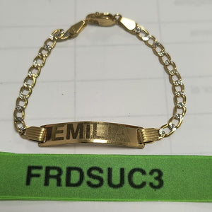 ESCLAVA ORO 14 K 3.1 GRMS (SEMINUEVO)
