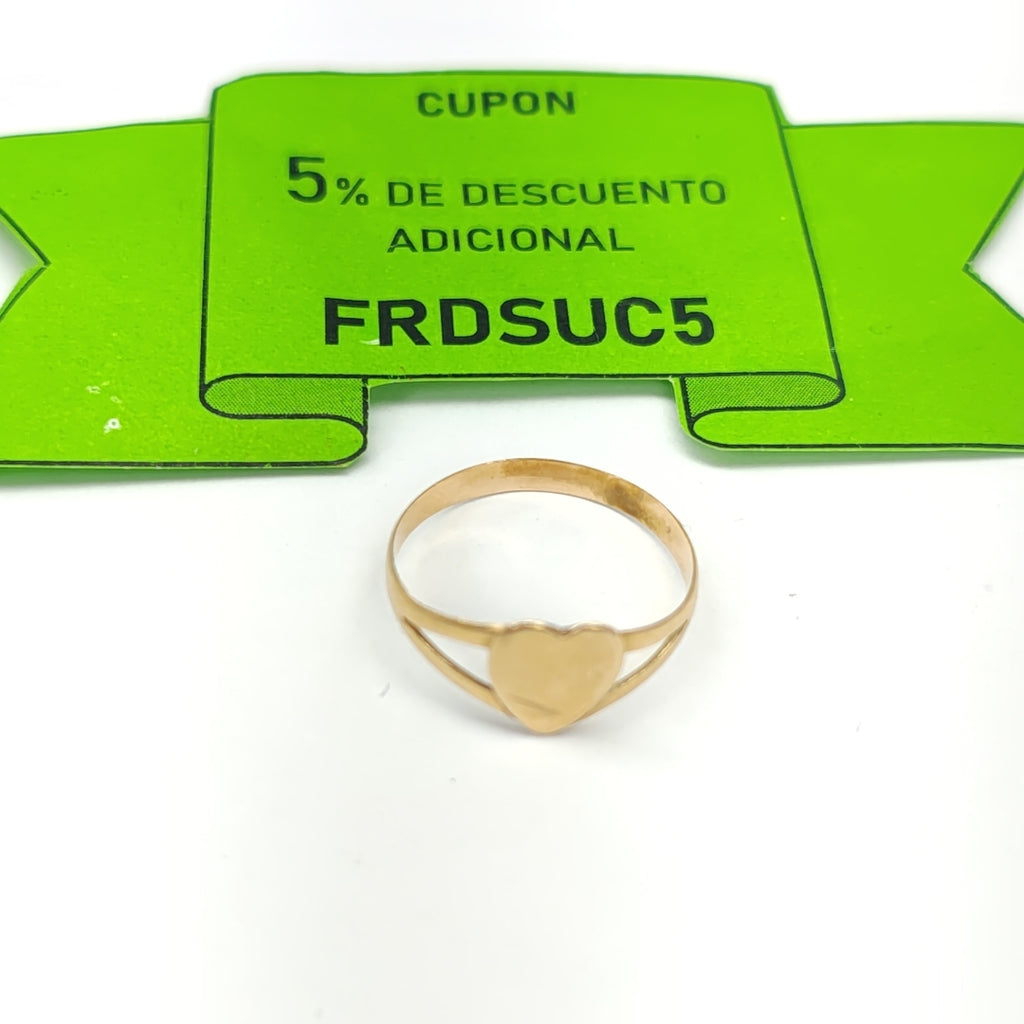 ANILLO ORO 14 K 1,30 GRMS (SEMINUEVO)