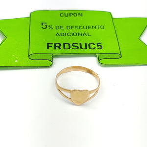 ANILLO ORO 14 K 1,30 GRMS (SEMINUEVO)
