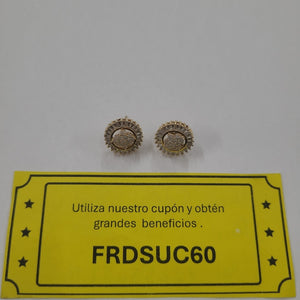 BROQUELES PAR ORO 14 K 5,40 GRMS (SEMINUEVO)