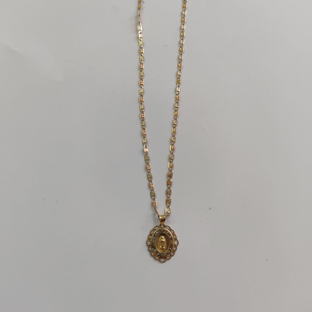 CADENA, DIJE ORO 10 K 3.6 GRMS (SEMINUEVO)