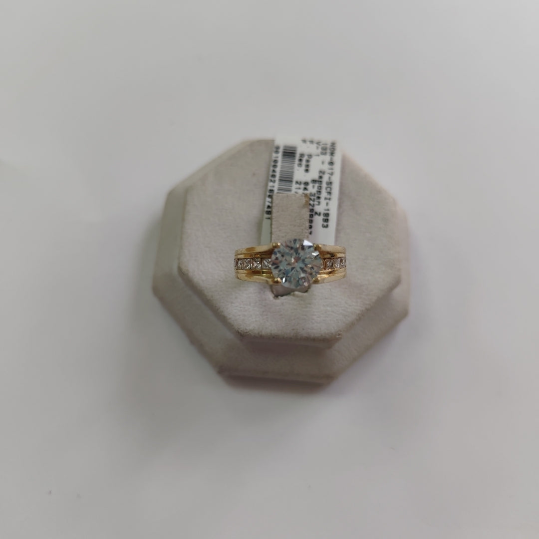 SOLITARIO ORO 10 K 4,20 GRMS (SEMINUEVO)