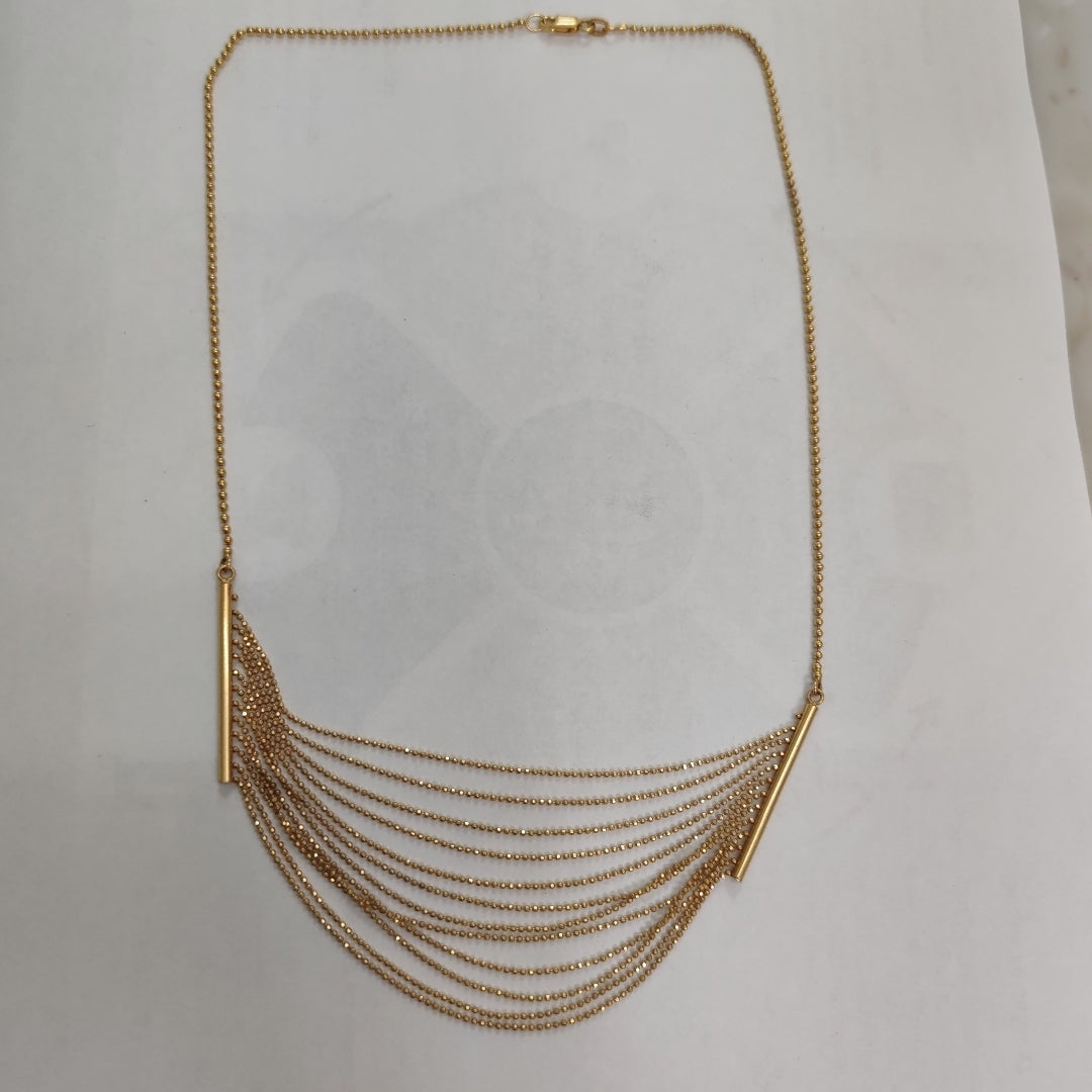 COLLAR ORO 12 K 8.6 GRMS (SEMINUEVO)