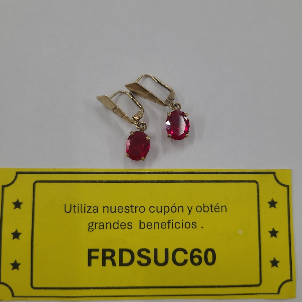 ARETES PAR ORO 8 K 3,30 GRMS (SEMINUEVO)