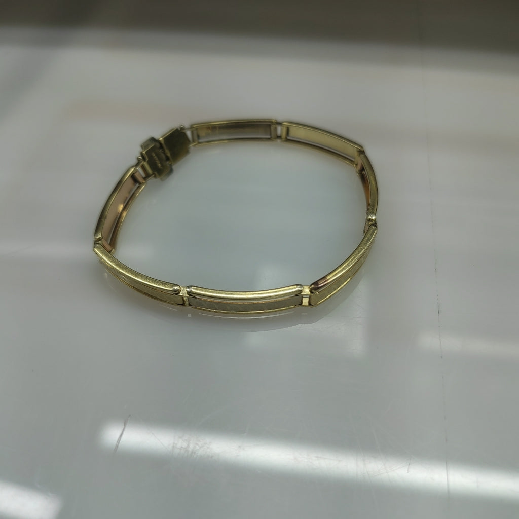 PULSERA ORO,ORO COMBINADO 14 K 10,30 GRMS (SEMINUEVO)