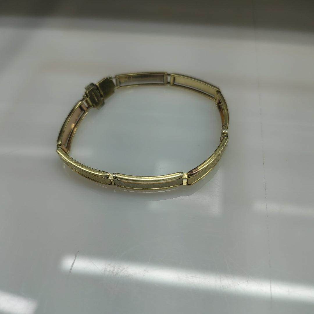 PULSERA ORO,ORO COMBINADO 14 K 10,30 GRMS (SEMINUEVO)