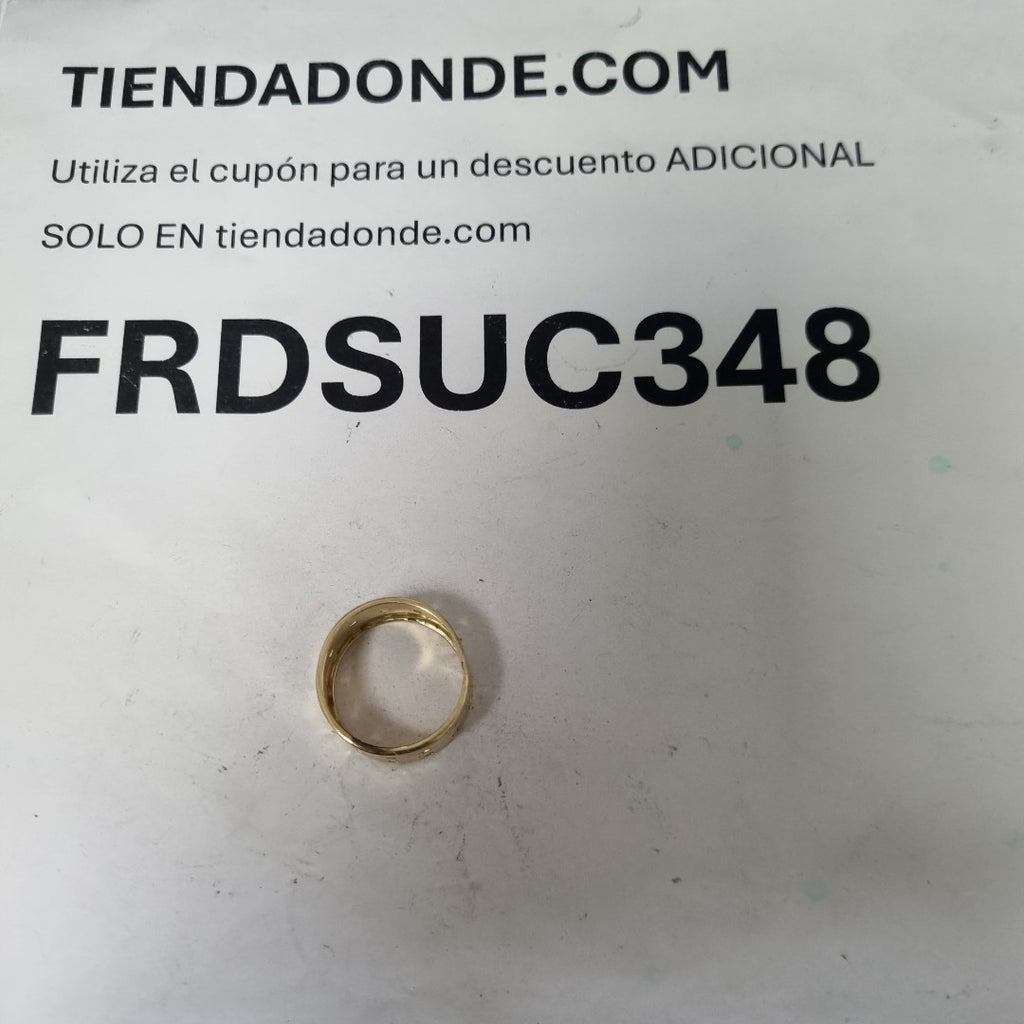 ARGOLLA ORO 14 K 3.7 GRMS (SEMINUEVO)