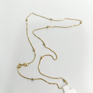 GARGANTILLA ORO 14 K 3.1 GRMS (SEMINUEVO)
