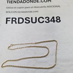 CADENA ORO 14 K 6.6 GRMS (SEMINUEVO)