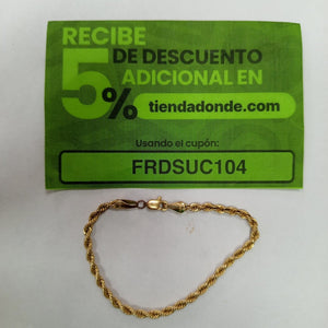 PULSERA ORO 10 K 4 GRMS (SEMINUEVO)