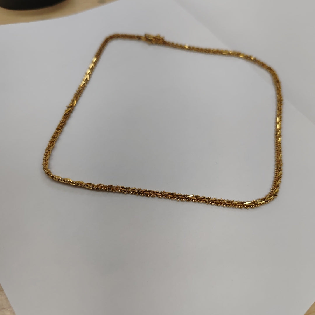 GARGANTILLA ORO 18 K 19,30 GRMS (SEMINUEVO)