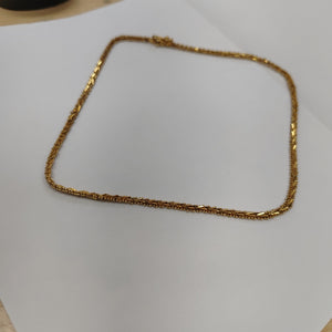 GARGANTILLA ORO 18 K 19,30 GRMS (SEMINUEVO)