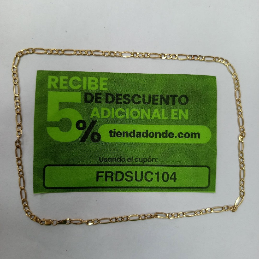 CADENA ORO 14 K 4,40 GRMS (SEMINUEVO)