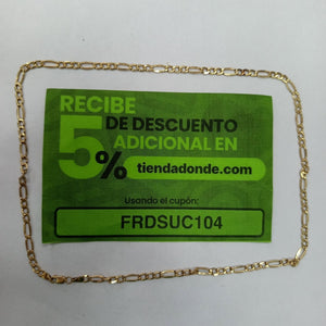CADENA ORO 14 K 4,40 GRMS (SEMINUEVO)