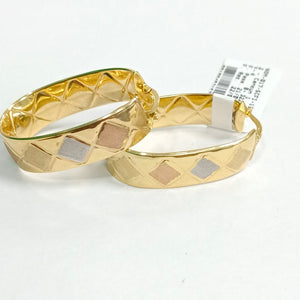ARRACADAS PAR ORO 14 K 5.4 GRMS (SEMINUEVO)
