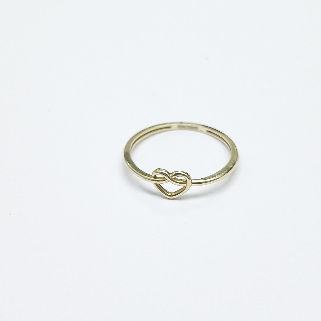 ANILLOS ANILLITO FIG CORAZON 10K TALLA 7 0.9 GR (NUEVO)