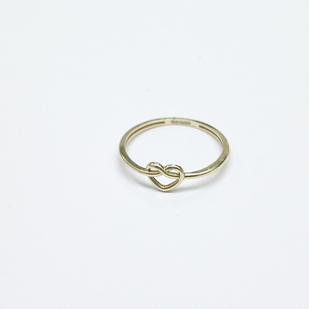 ANILLOS ANILLITO FIG CORAZON 10K TALLA 7 0.9 GR (NUEVO)
