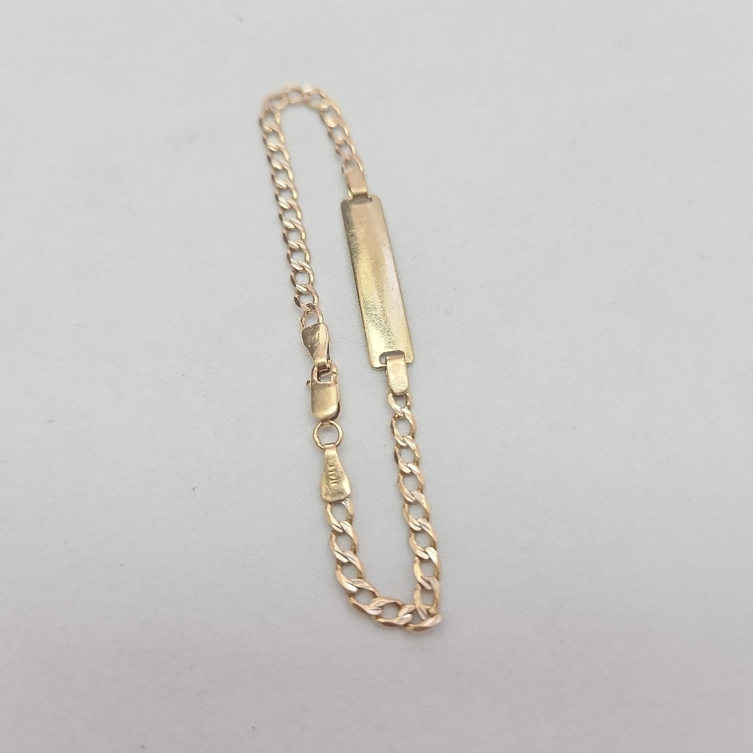 ESCLAVA ORO 14 K 3.1 GRMS (SEMINUEVO)