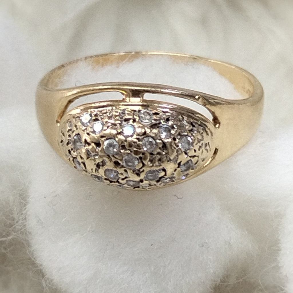 ANILLO ORO 14 K 3.4 GRMS (SEMINUEVO)