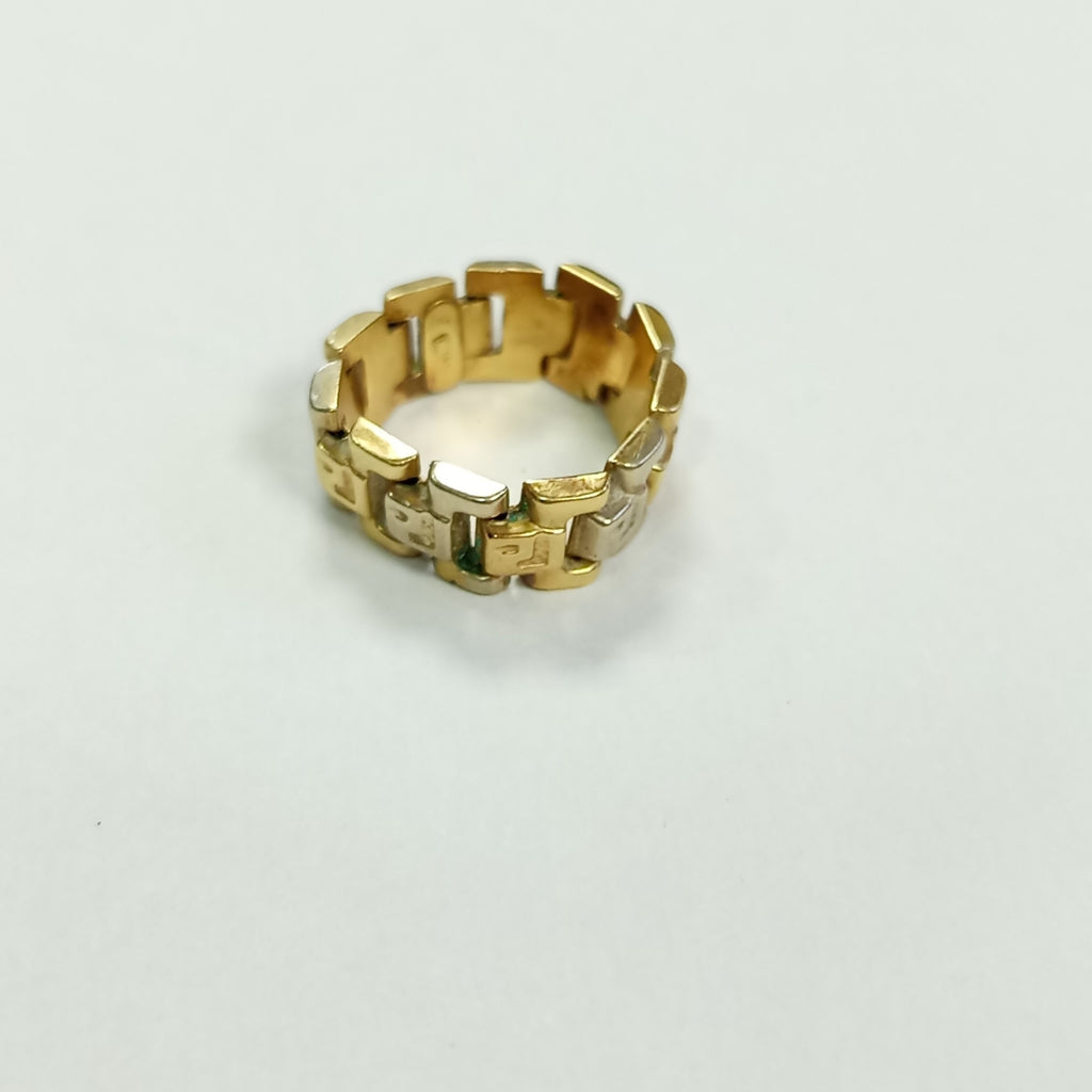 ANILLITO ORO, ORO COMBINADO 10 K 3.3 GRMS (SEMINUEVO)