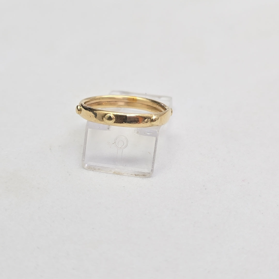 ANILLO ORO 14 K 1,50 GRMS (SEMINUEVO)