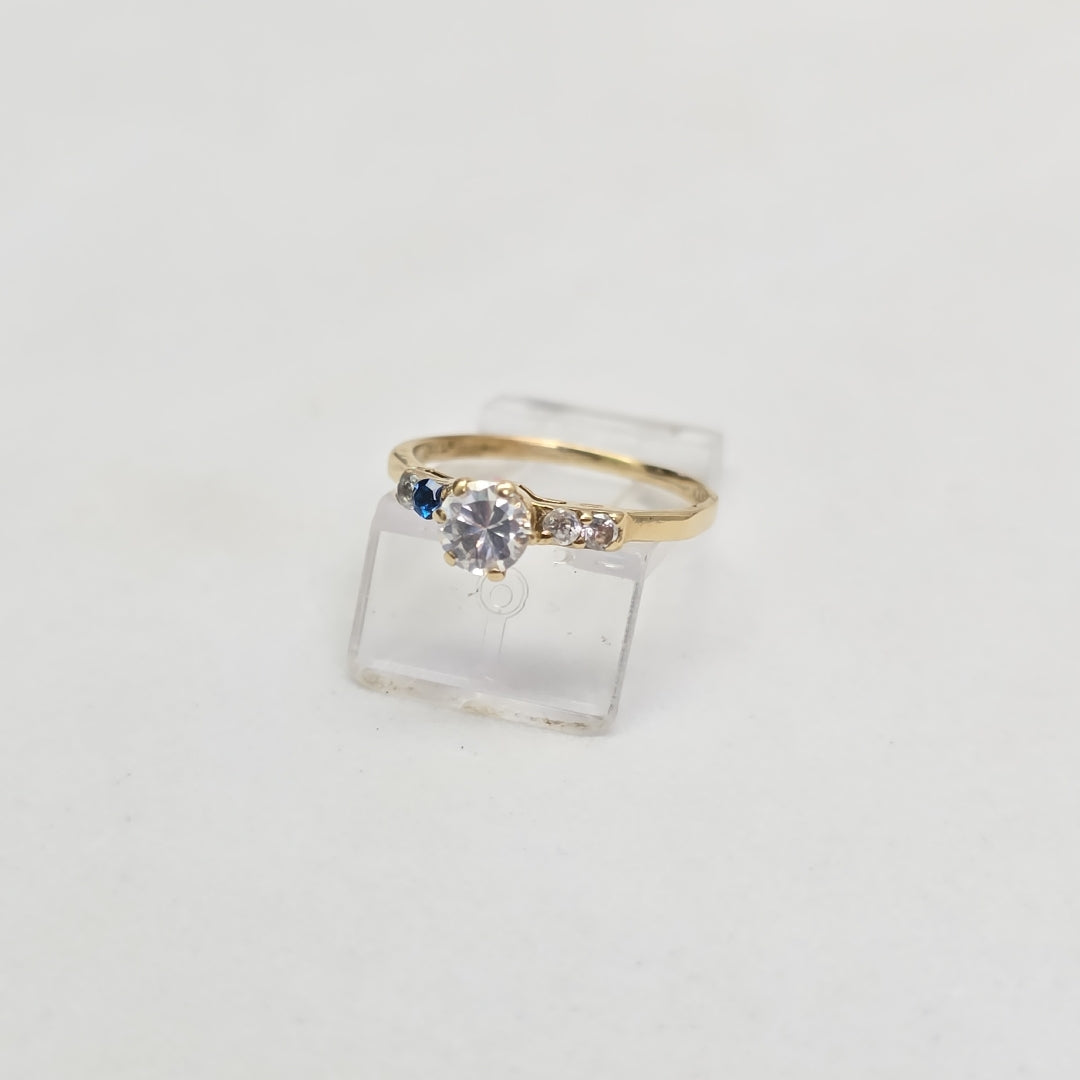 ANILLO ORO 10 K 1,50 GRMS (SEMINUEVO)