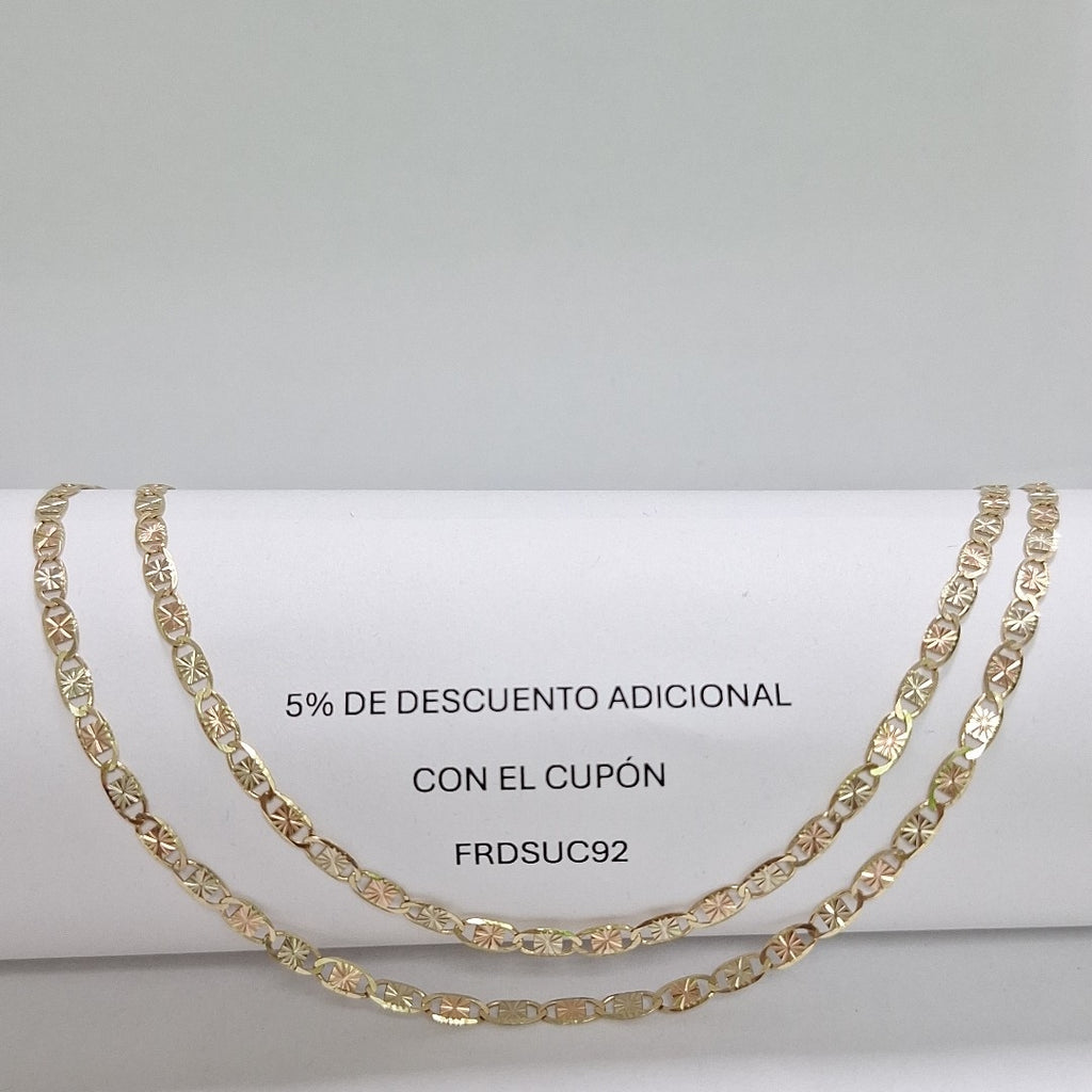 CADENA GUCHI 14K 55 CM 7.3 GR (NUEVO)