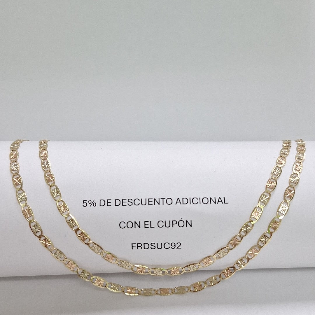 CADENA GUCHI 14K 55 CM 7.3 GR (NUEVO)