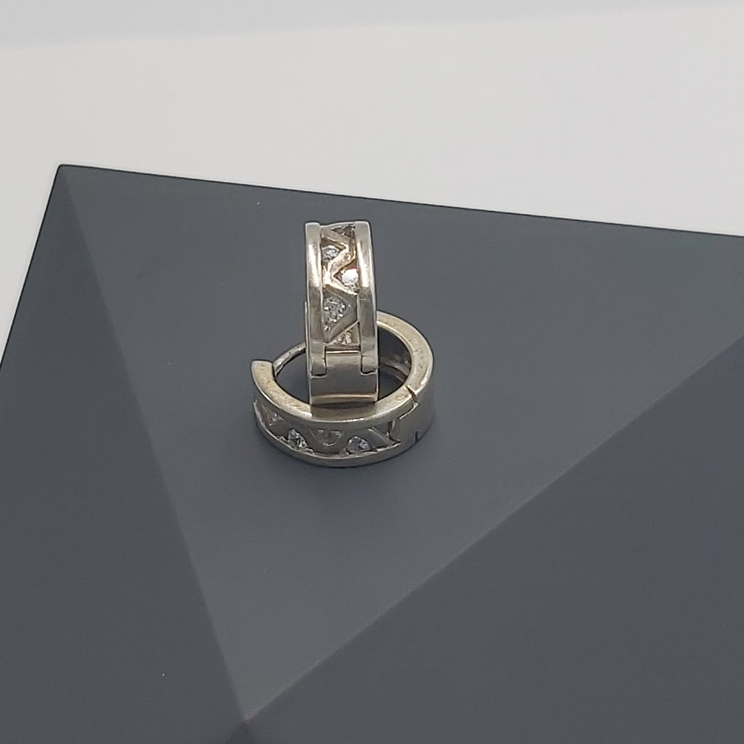 ARRACADAS PAR PLATA 4,60 GRMS (SEMINUEVO)