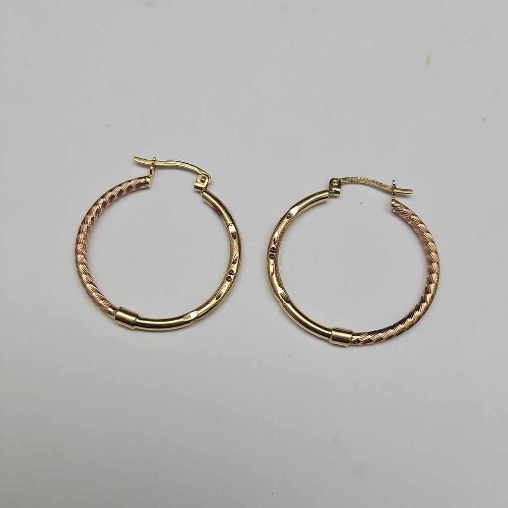 ARRACADAS PAR ORO 14 K 3,00 GRMS (SEMINUEVO)