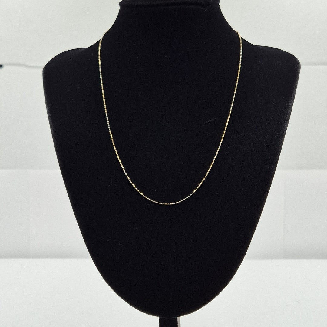 CADENA ORO 14 K 1,90 GRMS (SEMINUEVO)