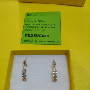 ARETES PAR ORO 10 K 2.7 GRMS (SEMINUEVO)
