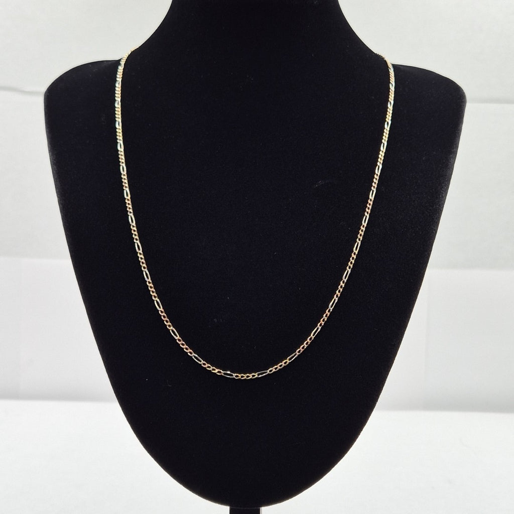 CADENA ORO COMBINADO 14 K 5.5 GRMS (SEMINUEVO)