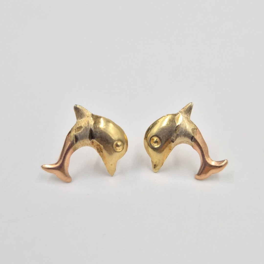 BROQUELES PAR ORO 10 K 0,70 GRMS (SEMINUEVO)