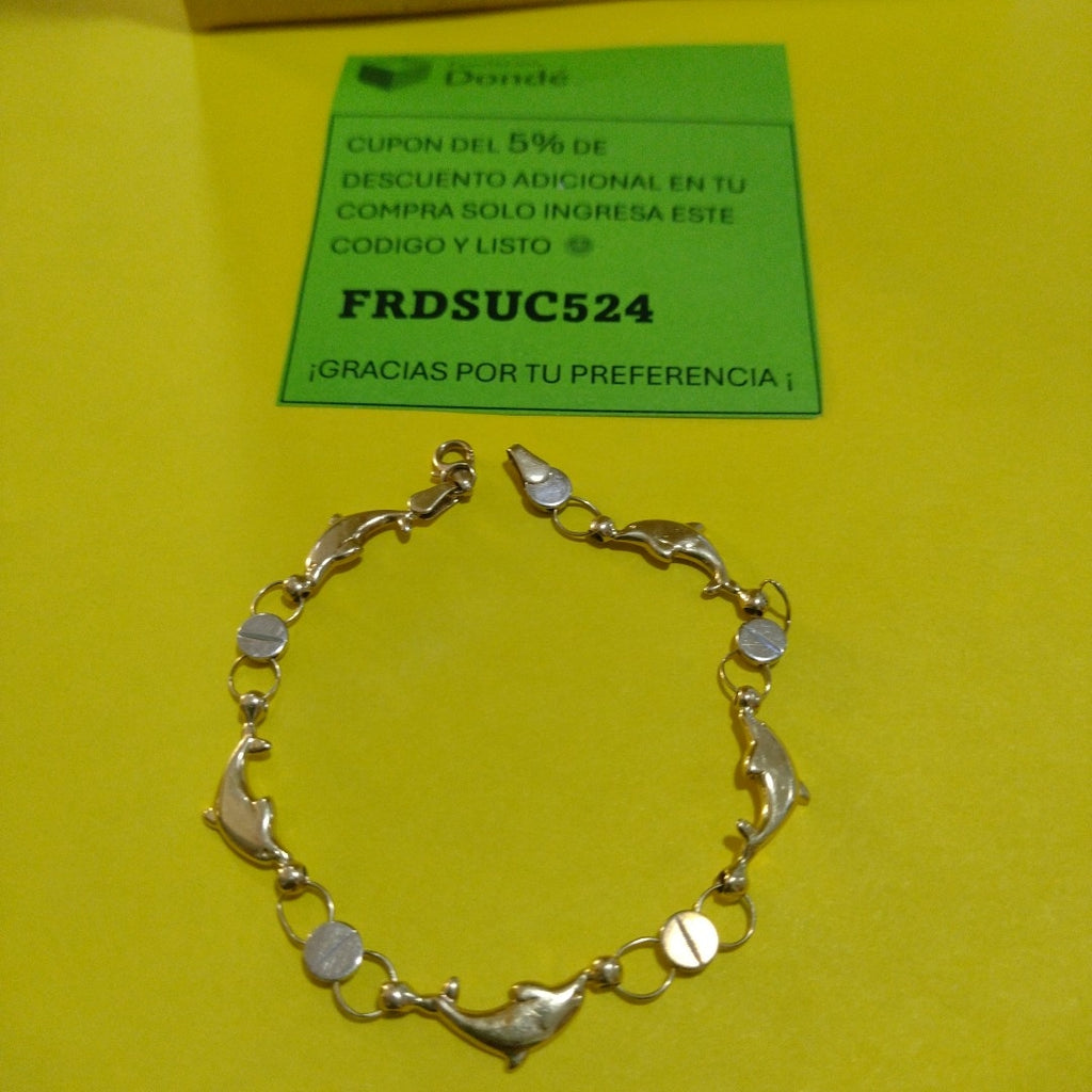 PULSERA ORO 14 K 4.9 GRMS (SEMINUEVO)