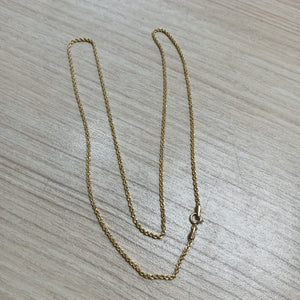 CADENA ORO 14 K 1.5 GRMS (SEMINUEVO)